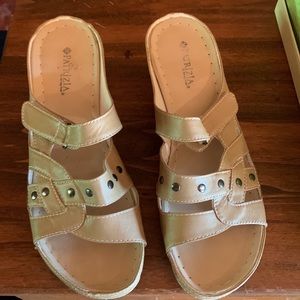Beige sandals size 9.5-10 (size 41)